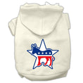 Load image into Gallery viewer, Pet Hoodie Screen Printed, "Democrat"
