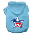 Load image into Gallery viewer, Pet Hoodie Screen Printed, "Democrat"
