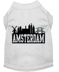 Load image into Gallery viewer, Pet Dog & Cat Shirt Screen Printed, "Amsterdam Skyline"