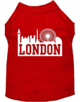Load image into Gallery viewer, Pet Dog & Cat Shirt Screen Printed, "London Skyline"