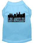 Load image into Gallery viewer, Pet Dog & Cat Shirt Screen Printed, "Los Angeles Skyline"
