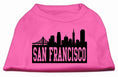 Load image into Gallery viewer, Pet Dog & Cat Shirt Screen Printed, "San Francisco Skyline"