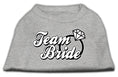 Load image into Gallery viewer, Pet Shirt "Team Bride"
