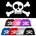 Load image into Gallery viewer, Pet Dog & Cat Shirt Screen Printed, "Skull Crossbones"