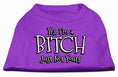 Load image into Gallery viewer, Pet Shirt "Yes I'm A Bitch, Just Not Yours"