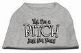 Load image into Gallery viewer, Pet Shirt "Yes I'm A Bitch, Just Not Yours"