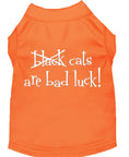 Load image into Gallery viewer, Pet Dog & Cat Shirt Screen Printed, "Black Cats Are Bad Luck"