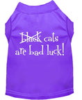 Load image into Gallery viewer, Pet Dog & Cat Shirt Screen Printed, "Black Cats Are Bad Luck"