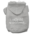 Load image into Gallery viewer, Pet Hoodie "I Really Did Eat The Homework"