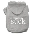 Load image into Gallery viewer, Halloween Pet Hoodie Screen Printed, "Vampires Suck"