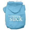 Load image into Gallery viewer, Halloween Pet Hoodie Screen Printed, "Vampires Suck"