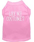 Load image into Gallery viewer, Halloween Pet Dog & Cat Shirt Screen Printed, "Like My Costume?"