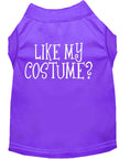 Load image into Gallery viewer, Halloween Pet Dog & Cat Shirt Screen Printed, "Like My Costume?"