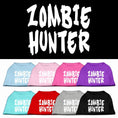 Load image into Gallery viewer, Pet Dog & Cat Shirt Screen Printed, "Zombie Hunter"