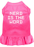 Load image into Gallery viewer, Pet Dress "Nerd Is The Word"