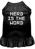 Load image into Gallery viewer, Pet Dress "Nerd Is The Word"