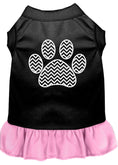 Load image into Gallery viewer, Pet Dress "Chevron Paw"