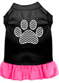 Load image into Gallery viewer, Pet Dress "Chevron Paw"
