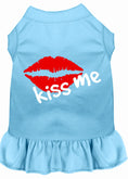 Load image into Gallery viewer, Pet Dress, Screen Printed, "Kiss Me"