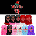 Load image into Gallery viewer, Christmas Pet Dress Screen Printed, "Middle Elf"
