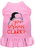 Load image into Gallery viewer, Christmas Pet Dress Screen Printed, "You Serious Clark?"