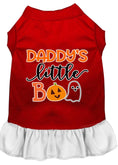 Load image into Gallery viewer, Halloween Pet Dress "Daddy's Little Boo"
