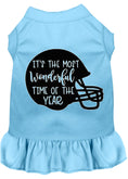 Load image into Gallery viewer, Pet Dress "Most Wonderful Time of the Year (Football)"