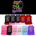 Load image into Gallery viewer, Halloween Pet Dog & Cat Dress, "Too Cute To Spook - Girly Ghost"