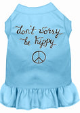 Load image into Gallery viewer, Pet Dress "Don't Worry, Be Hippy"