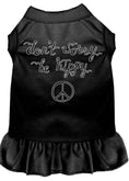 Load image into Gallery viewer, Pet Dress "Don't Worry, Be Hippy"
