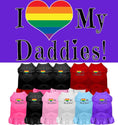 Load image into Gallery viewer, Pet Dress "I Heart My Daddies"