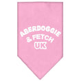 Load image into Gallery viewer, Pet and Dog Bandana Screen Printed, "Aberdoggie & Fetch UK"