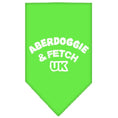 Load image into Gallery viewer, Pet and Dog Bandana Screen Printed, "Aberdoggie & Fetch UK"