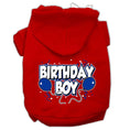 Load image into Gallery viewer, Pet, Dog & Cat Hoodie Screen Printed, "Birthday Boy"