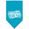 Load image into Gallery viewer, Pet and Dog Bandana Screen Printed, "Dirty Dogs Have More Fun"