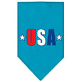 Load image into Gallery viewer, Pet and Dog Bandana Screen Printed, "USA Star"