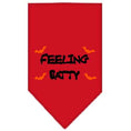 Load image into Gallery viewer, Halloween Pet and Dog Bandana Screen Printed, "Feeling Batty"