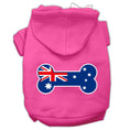 Load image into Gallery viewer, Pet Hoodie "Bone Shaped Australian Flag"