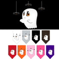 Load image into Gallery viewer, Halloween Pet and Dog Bandana Screen Printed, "Sammy the Ghost"