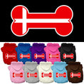Load image into Gallery viewer, Pet Hoodie "Bone Shaped Denmark Flag"