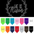 Load image into Gallery viewer, Pet and Dog Bandana Screen Printed, "He Is Risen"