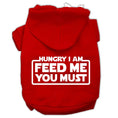 Load image into Gallery viewer, Pet Hoodie "Hungry I Am, Feed Me You Must"