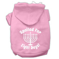 Load image into Gallery viewer, Hanukkah Pet Hoodie Screen Printed, "Spoiled For Eight Days"