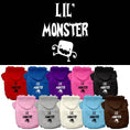 Load image into Gallery viewer, Halloween Pet Hoodie Screen Printed, "Lil Monster"