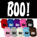 Load image into Gallery viewer, Halloween Pet Hoodie Screen Printed, "Boo"