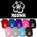 Load image into Gallery viewer, Pet Hoodie "Aloha Flower"