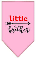 Load image into Gallery viewer, Pet and Dog Bandana Screen Printed, "Little Brother"