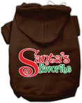 Load image into Gallery viewer, Christmas Pet Hoodie Screen Printed, "Santa's Favorite"