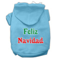 Load image into Gallery viewer, Christmas Pet Hoodie "Feliz Navidad"