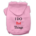 Load image into Gallery viewer, Pet Hoodie "I Do Bad Things"